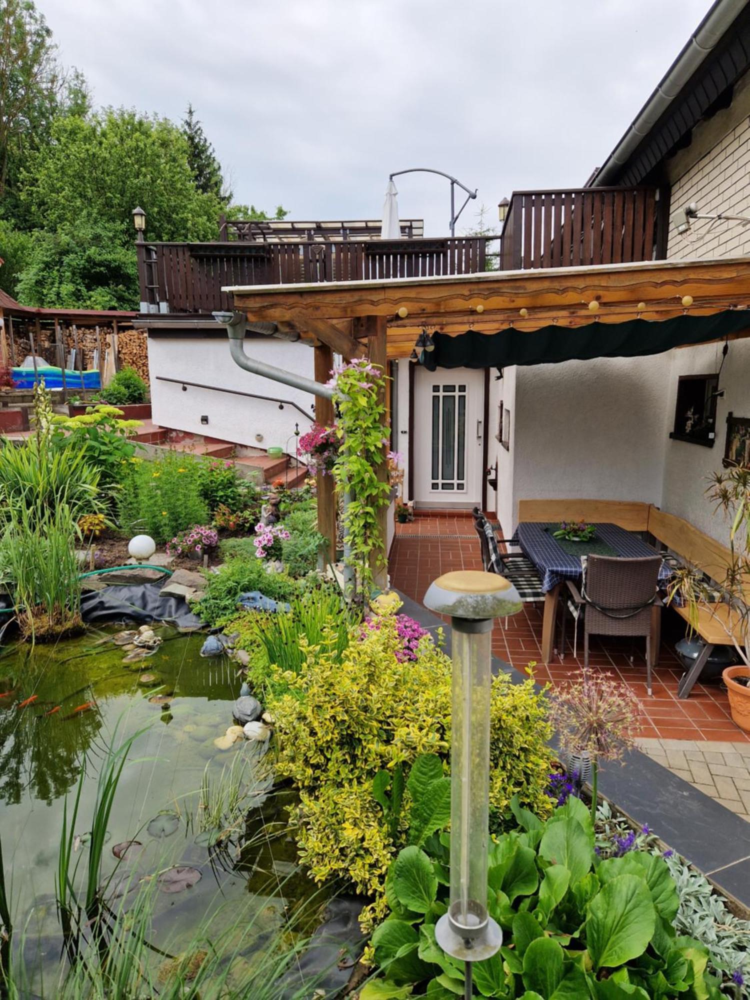 Pößneck Ferienwohnung Am Oepitzer Berg מראה חיצוני תמונה